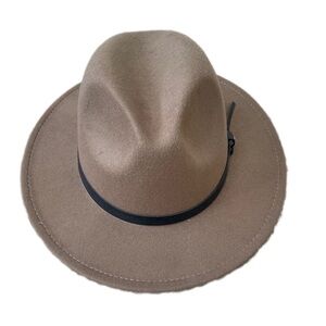 Brown Felt Hat Size Adjustable